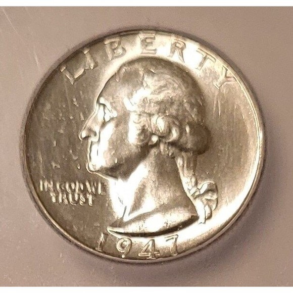 1947 S Washington Quarter MS67 ICG - Picture 3 of 4